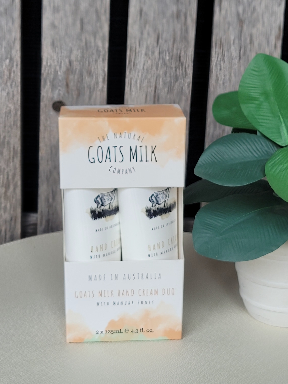 Goats Milk Hand Cream Duo - Manuka Honey - Picture 4 of 4